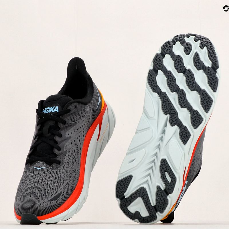 HOKA vyriški bėgimo bateliai Clifton 8 grey 1119393-ACTL 16