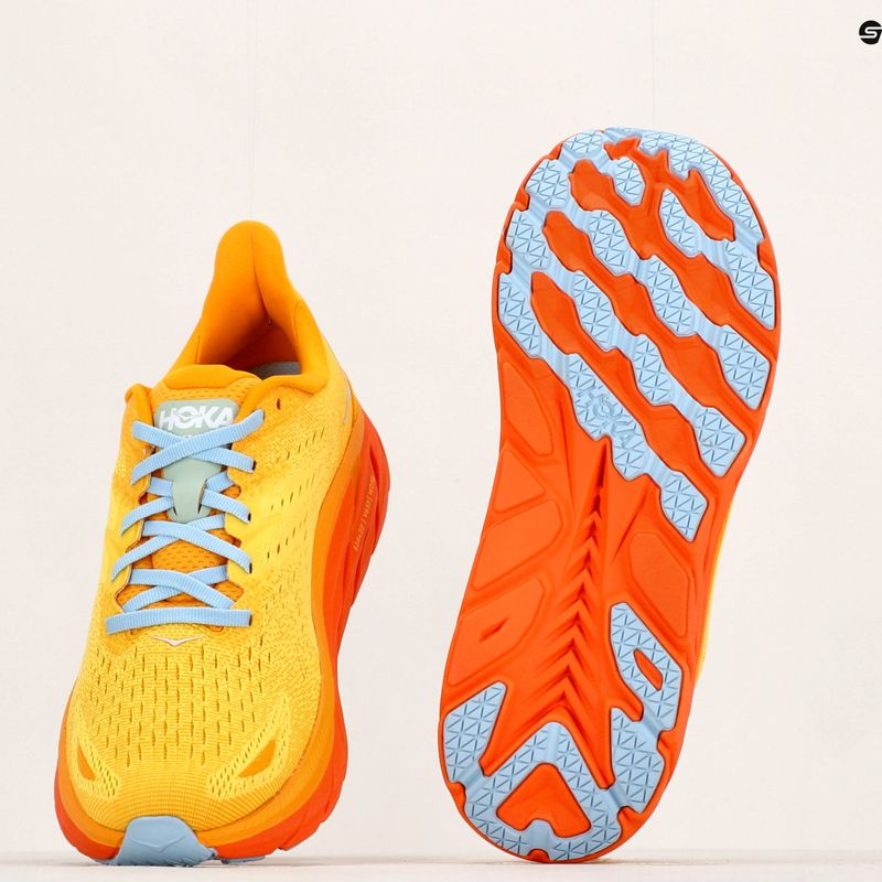 HOKA vyriški bėgimo bateliai Clifton 8 yellow 1119393-RYMZ 12