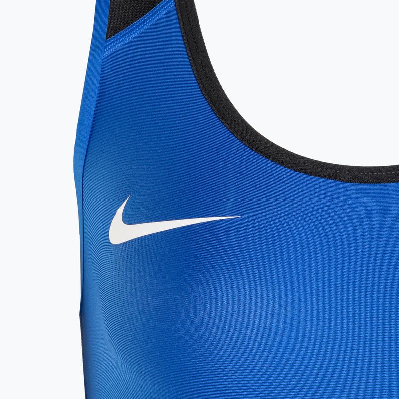 Moteriškas imtynių trikotažas Nike Weightlifting Singlet royal/black 3