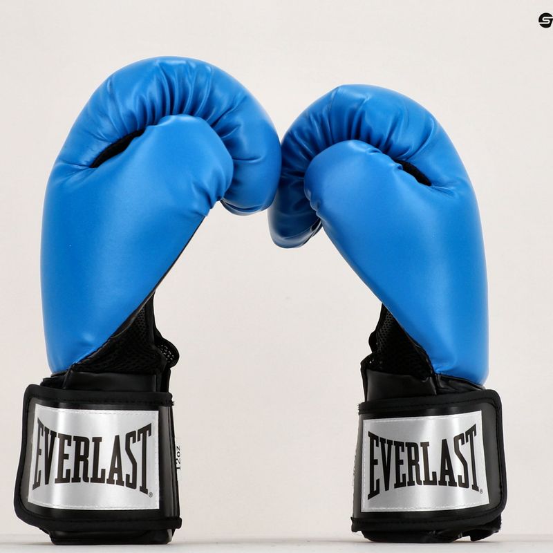 Everlast Pro Style 2 mėlynos bokso pirštinės EV2120 BLU 9