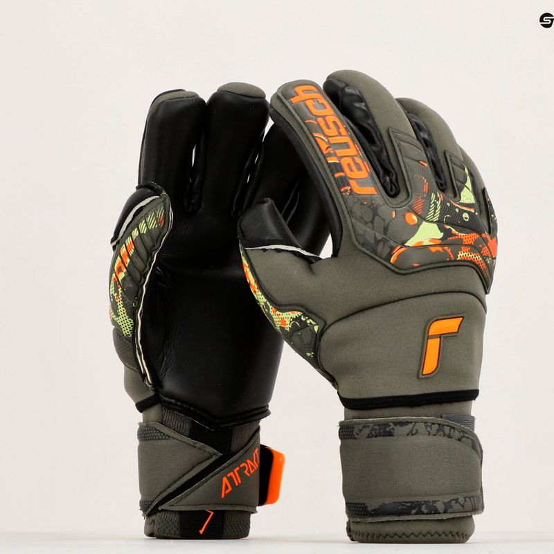 Reusch Attrakt Duo Ortho-Tec vartininko pirštinės 5370050-5555 8