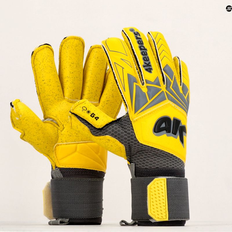 4keepers Force V2.23 RF Jr vaikiškos vartininko pirštinės mėlynos spalvos 9