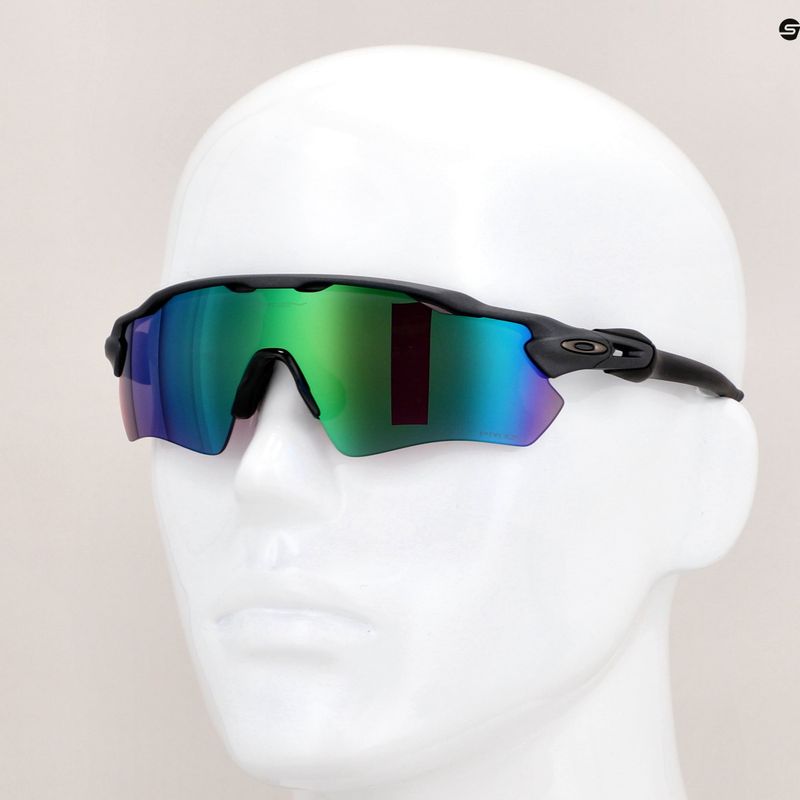 Oakley Radar EV Path plieno/prizmės kelio nefrito spalvos dviratininkų akiniai 0OO9208 13