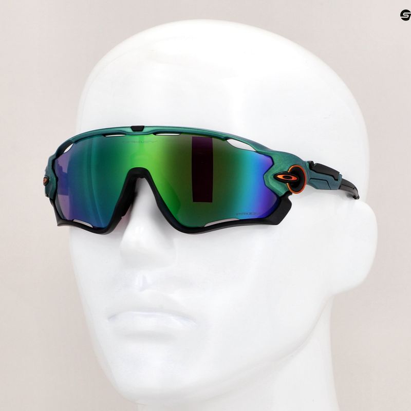 Oakley Jawbreaker spektro gama žalios/prizminės spalvos dviračių akiniai 0OO9290 13