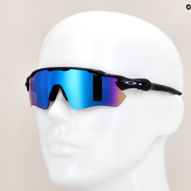 Oakley Radar EV Path matiniai juodi/prizm safyro dviratininkų akiniai 0OO9208 13
