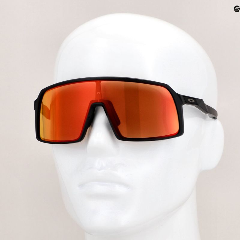 Oakley Sutro Lite Sweep matinės juodos spalvos dviratininkų akiniai 0OO9406-940611 13