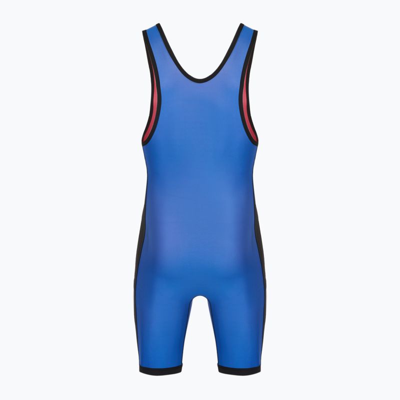 Vyriškas kombinezonas adidas 1 Stripe Reversible Singlet red 2