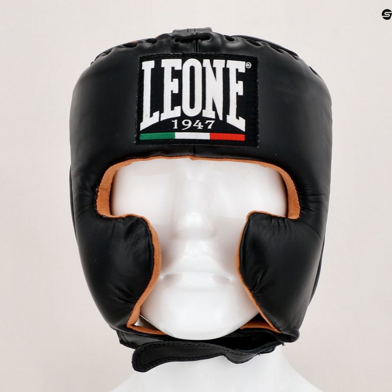 LEONE 1947 Performance juodas CS421 bokso šalmas 7