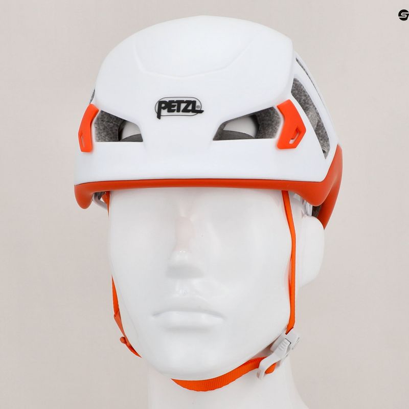 Petzl Meteor alpinistinis šalmas baltai oranžinis A071AA02 15