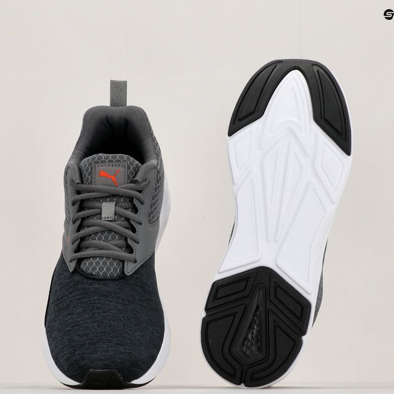 PUMA Nrgy Comet bėgimo bateliai black-grey 190556 64 20