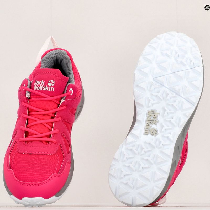 Jack Wolfskin moteriški trekingo batai Woodland 2 Texapore pink 4051341_2106 9