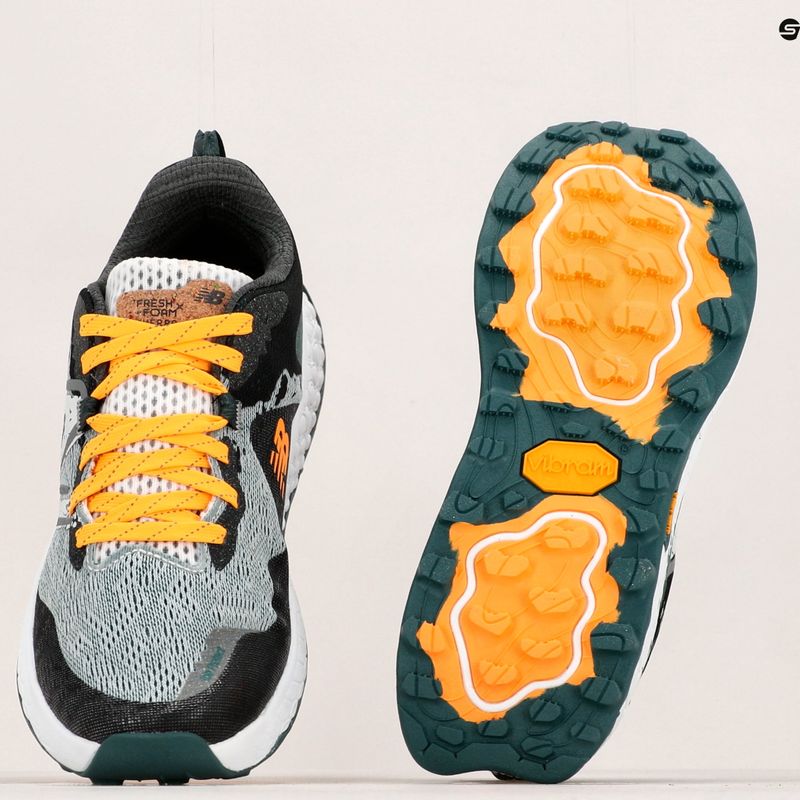 New Balance Fresh Foam Hierro v7 pilkai žali vyriški bėgimo bateliai MTHIERI7.D.080 15