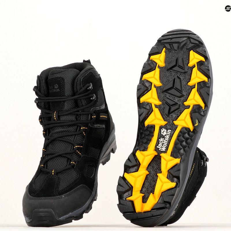 Jack Wolfskin vyriški trekingo batai Vojo 3 Texapore black 4042461_6055 9