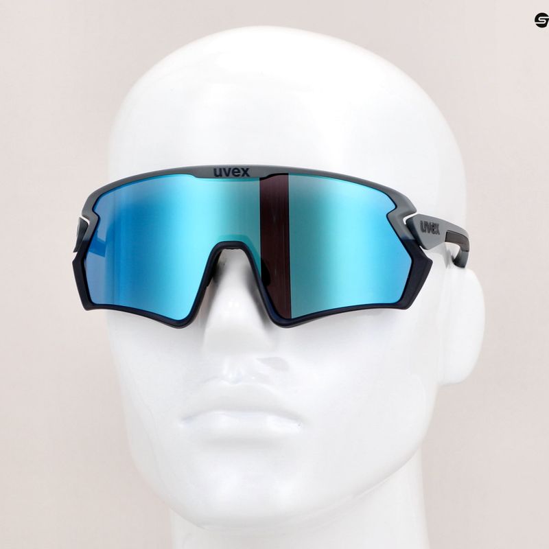 UVEX Sportstyle 231 2.0 rhino deep space mat/mirror blue dviratininkų akiniai 53/3/026/5416 11
