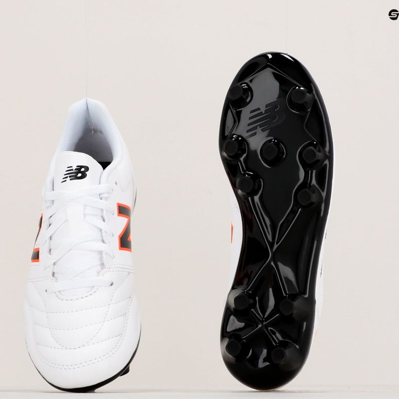 Vaikiški futbolo bateliai New Balance 442 V2 Academy FG balti JS43FWD2.M.035 17