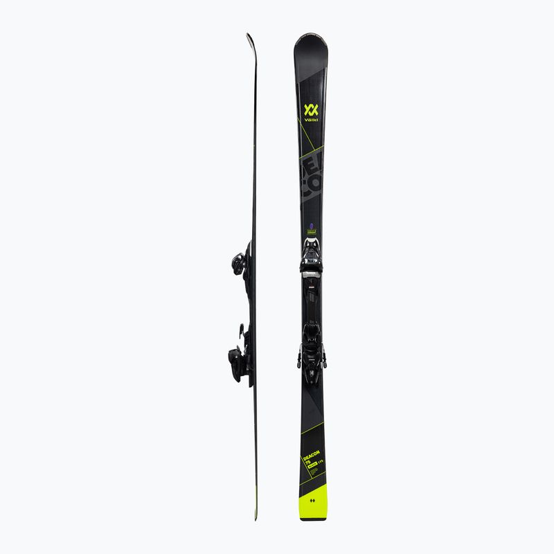 Völkl Deacon 75 + VMotion 10 GW kalnų slidės juodos spalvos 119181/6562U1.VA 2