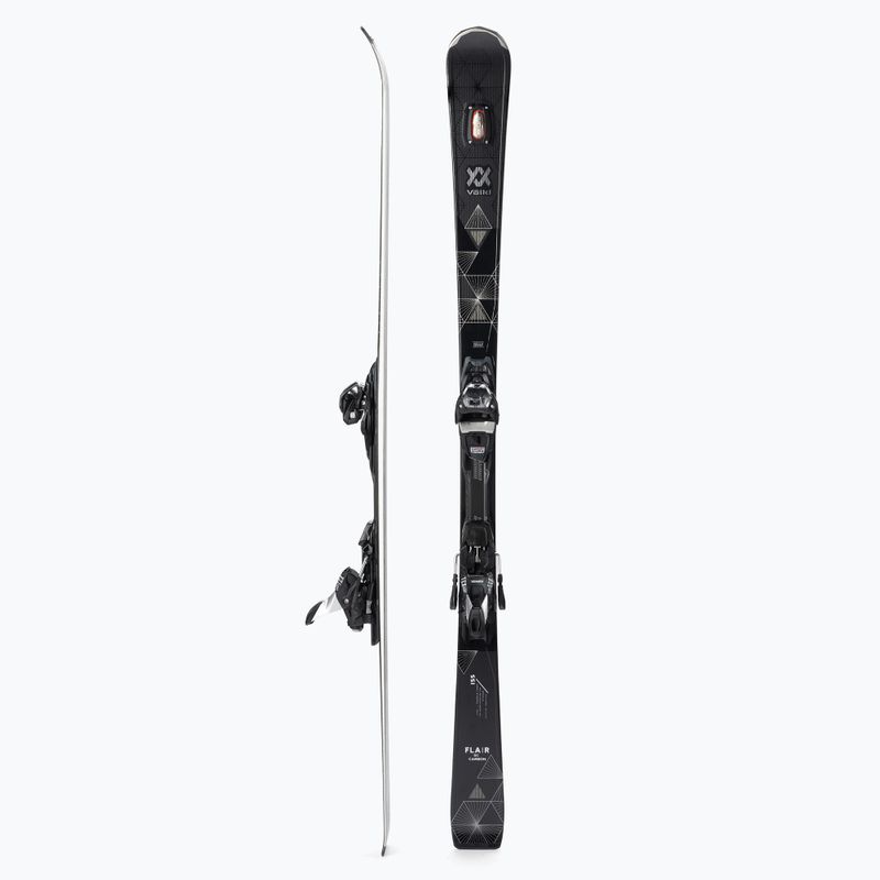 Moteriškos kalnų slidės Völkl Flair SC Carbon + VMotion 10 GW black 120251/6562U1VL 2