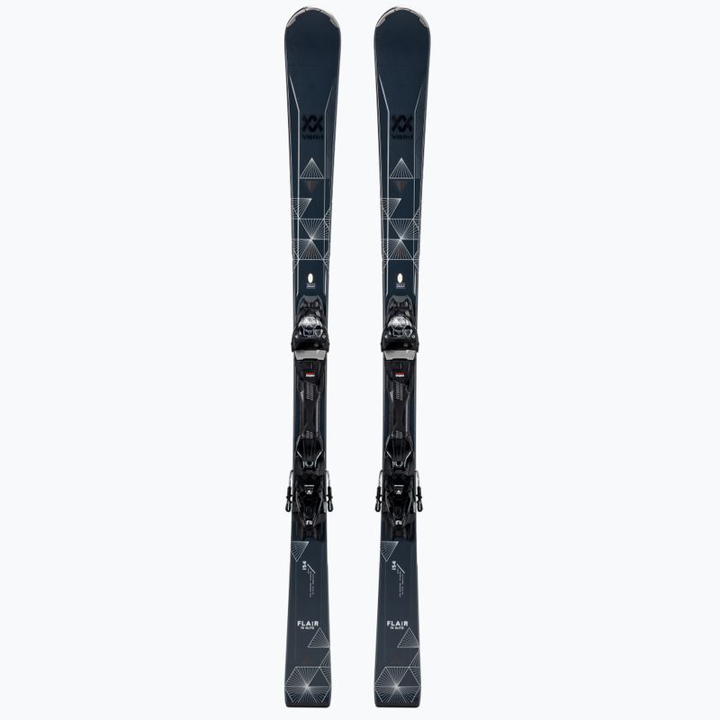 Moteriškos kalnų slidės Völkl Flair 76 Elite + VMotion 10 GW black 6562U1/120301