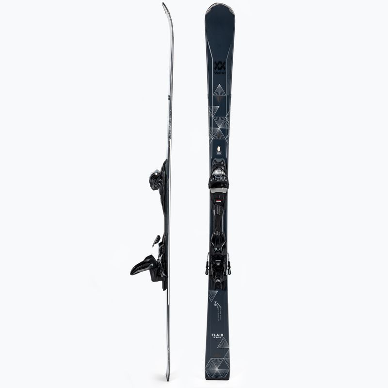 Moteriškos kalnų slidės Völkl Flair 76 Elite + VMotion 10 GW black 6562U1/120301 2
