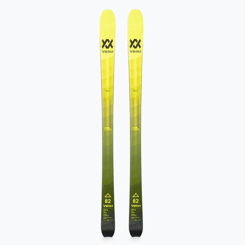 Völkl Rise Up 82 yellow 120378 slidinėjimo slidės