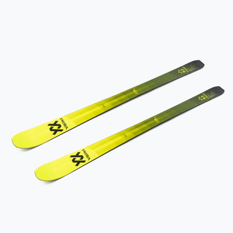 Völkl Rise Up 82 yellow 120378 slidinėjimo slidės 4