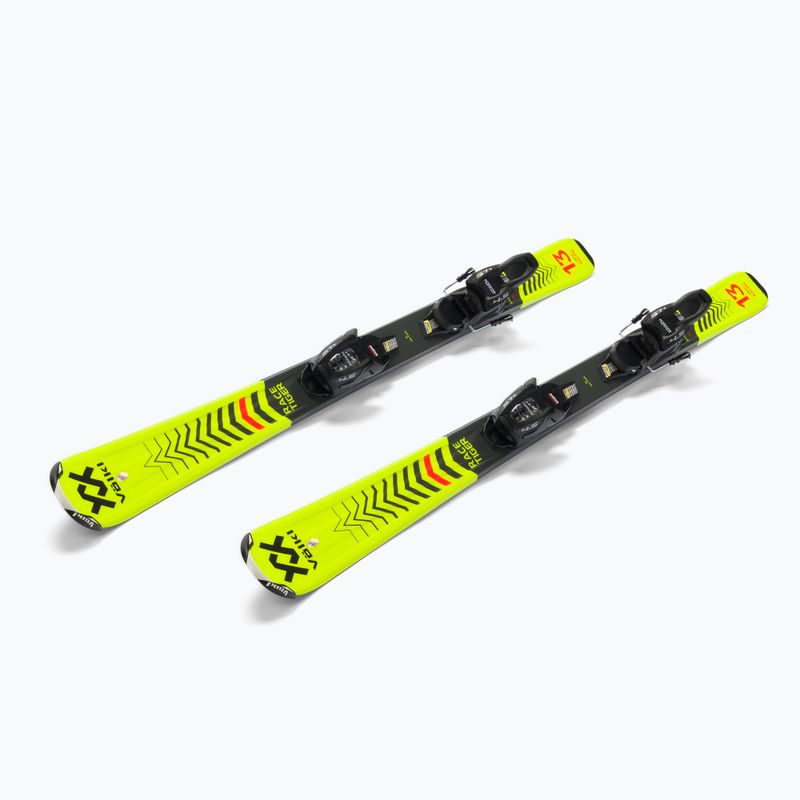 Vaikiškos kalnų slidės Völkl RACETIGER Junior + 4.5 VMotion Jr. geltonos 120465/6162T1.VA 4