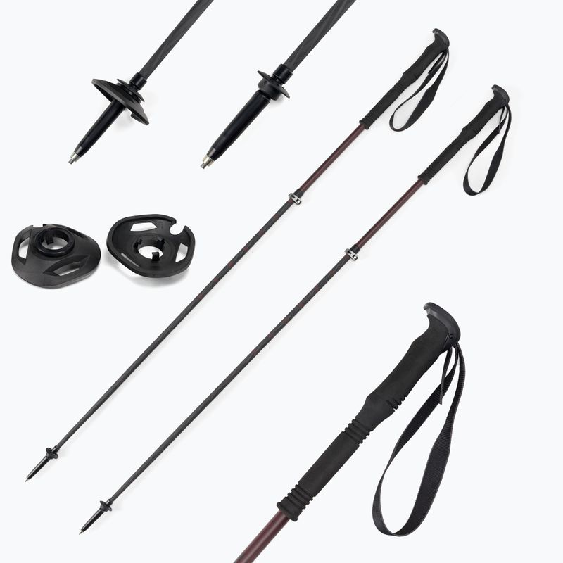 Völkl TOURISTICK CC slidinėjimo lazdos juodos spalvos 141030 10