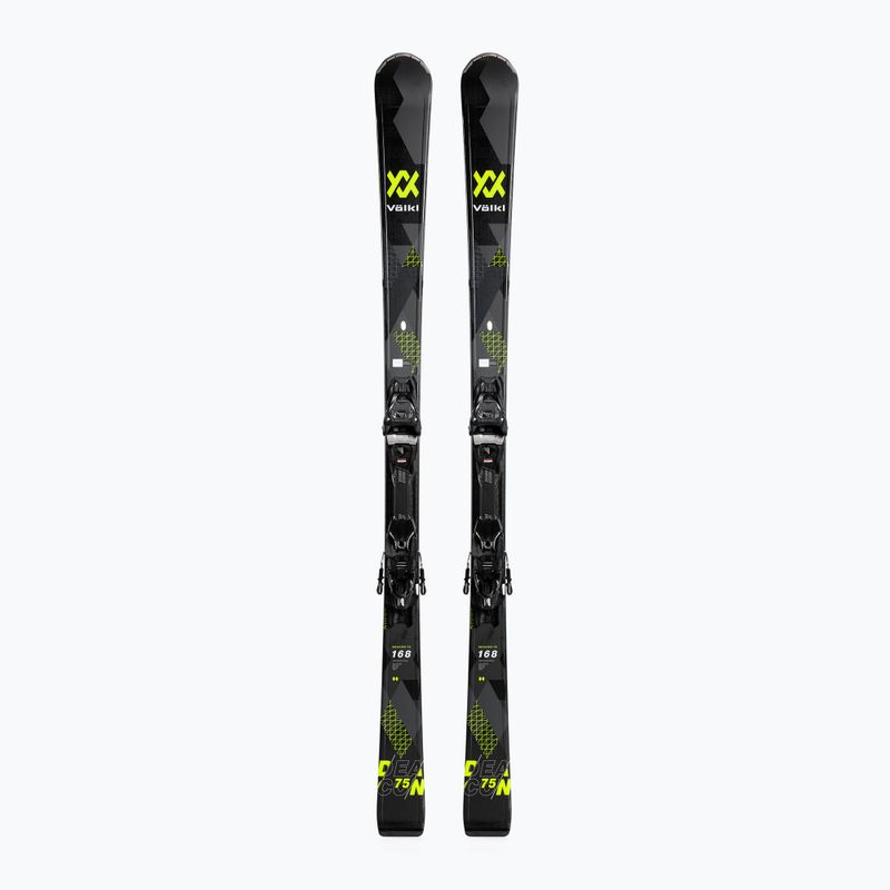Vyriškos kalnų slidės Völkl Deacon 75 + VMotion3 black 122171/6562U1