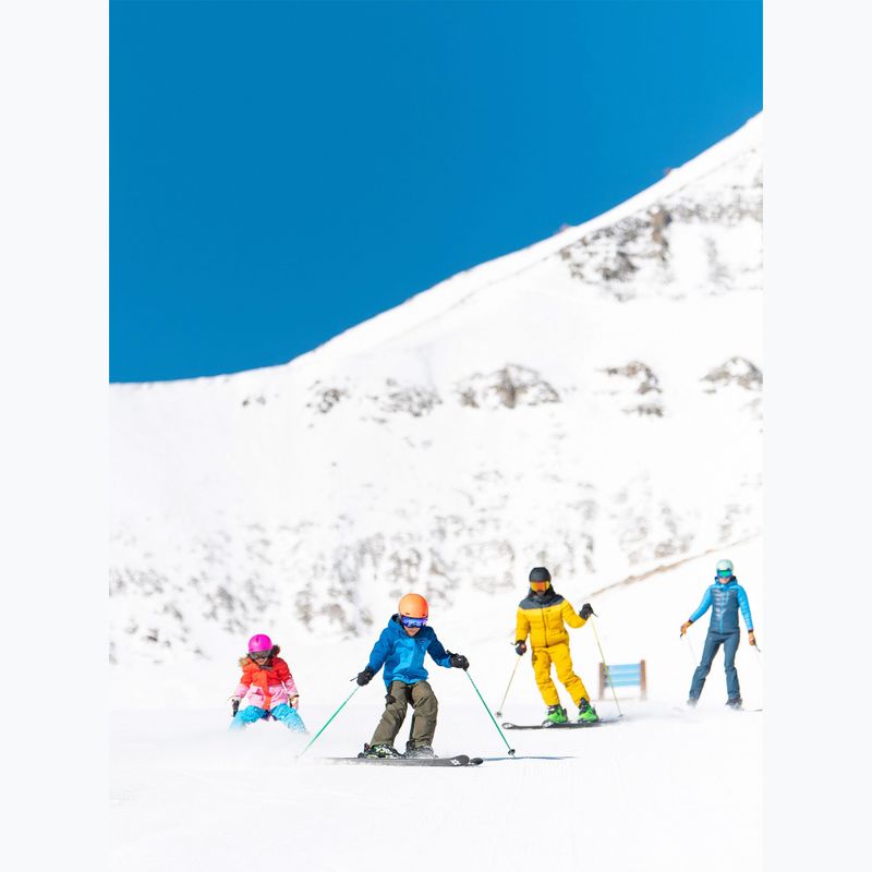 Vaikiškos kalnų slidės Völkl Racetiger JR Pro + 7.0 VMotion JR geltonos/juodos spalvos 122467/6262T1.VA 10