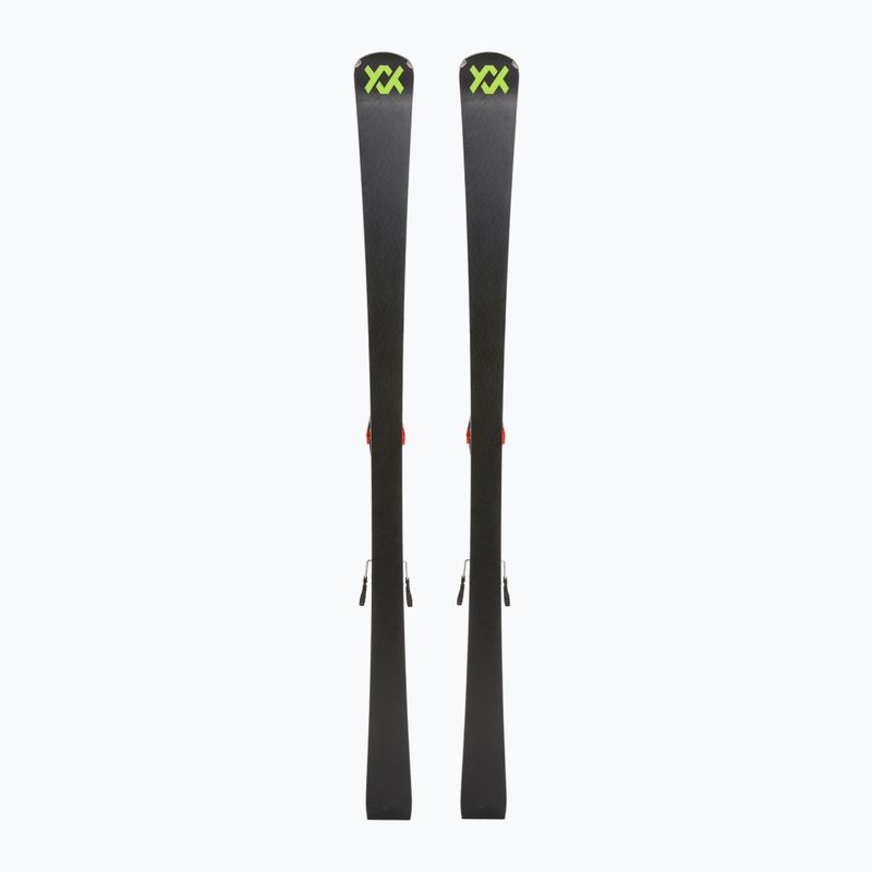 Völkl Racetiger SL Master + XComp 16 GW geltonos/juodos kalnų slidės 3