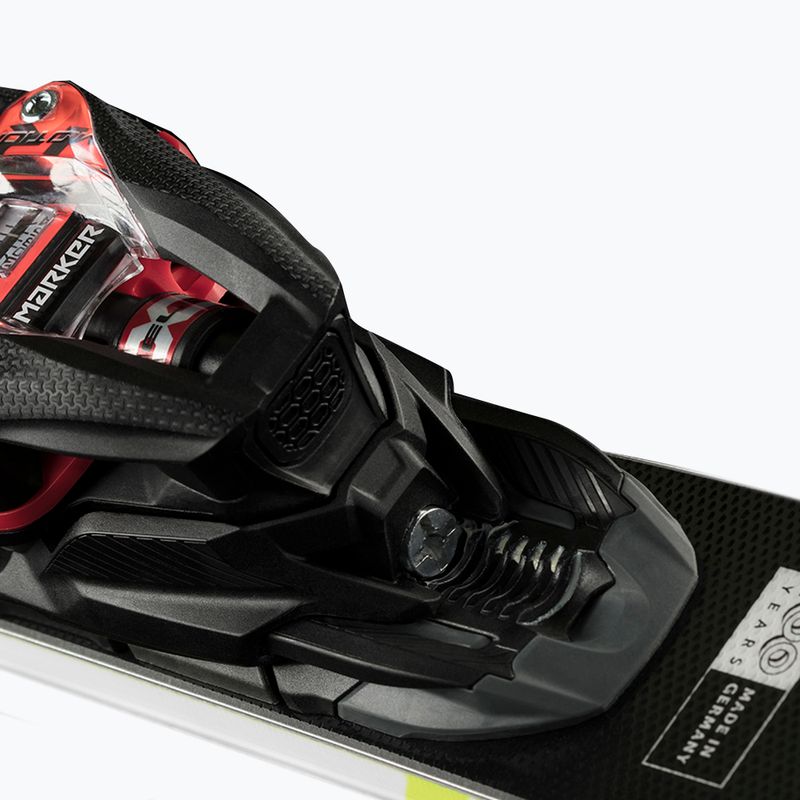 Völkl Racetiger SL Master + XComp 16 GW geltonos/juodos kalnų slidės 8