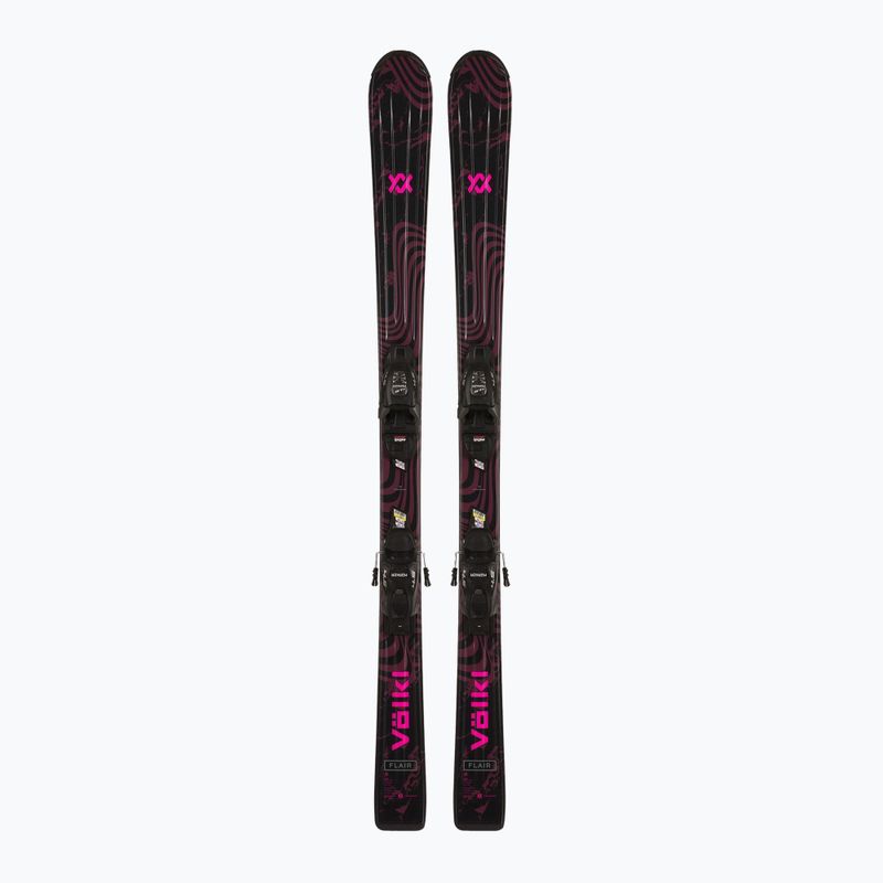 Vaikiškos kalnų slidės Völkl Flair Jr + 4.5 VMotion Jr Lady 80-90 cm