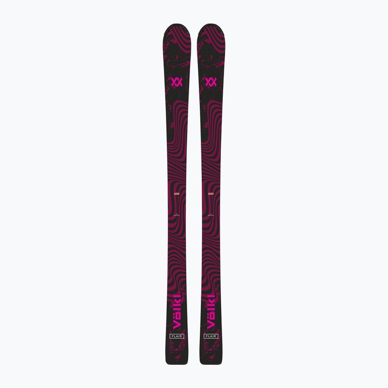 Vaikiškos kalnų slidės Völkl Flair Jr + 4.5 VMotion Jr Lady 100-120 cm 2