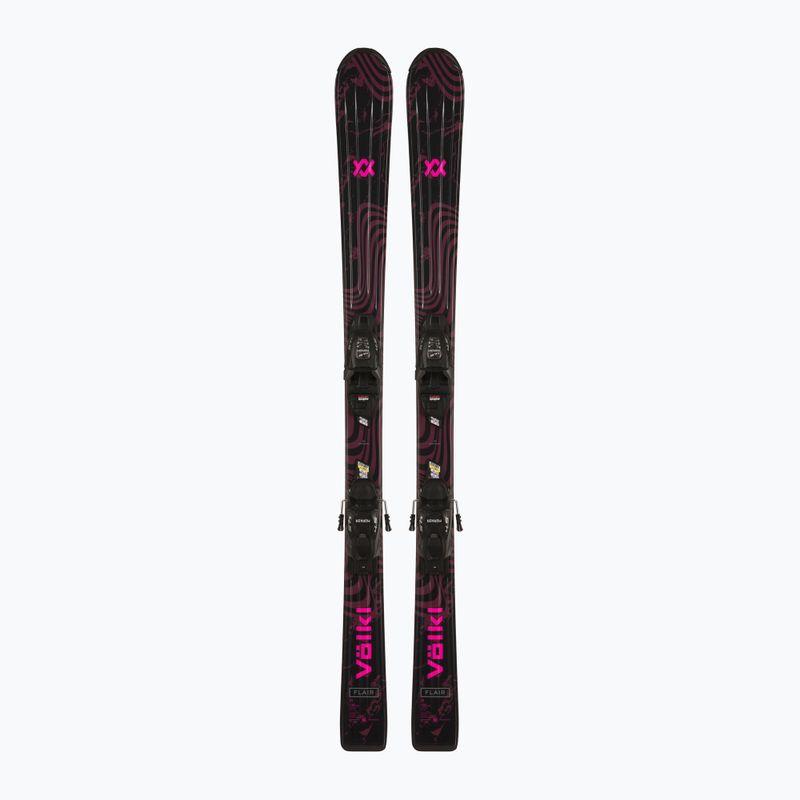 Vaikiškos kalnų slidės Völkl Flair Jr + 4.5 VMotion Jr Lady 130-160 cm