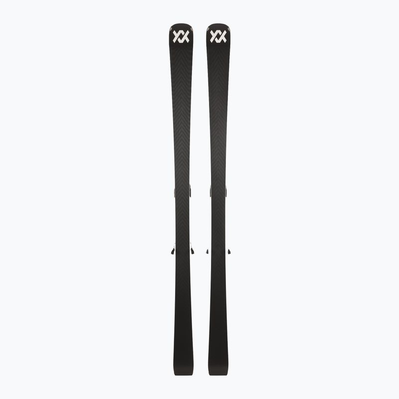 Kalnų slidės + apkaustai Völkl Peregrine 72 Black + RMotion T 12 2