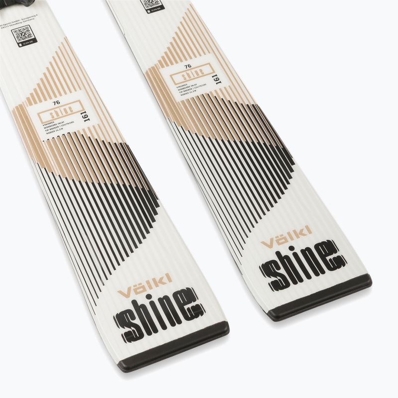 Moteriškos kalnų slidės + apkaustai Völkl Shine 76 + VMotion 10 GW Lady 6