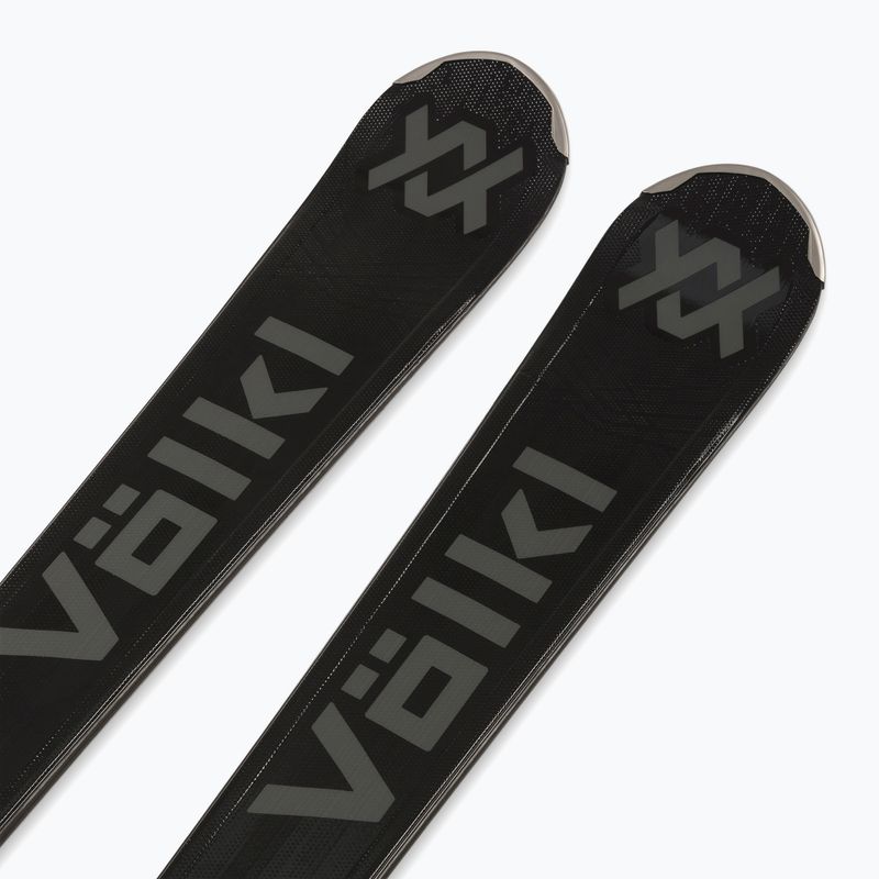 Kalnų slidės + apkaustai Völkl Racetiger MC Black+VMotion 11 GW 4
