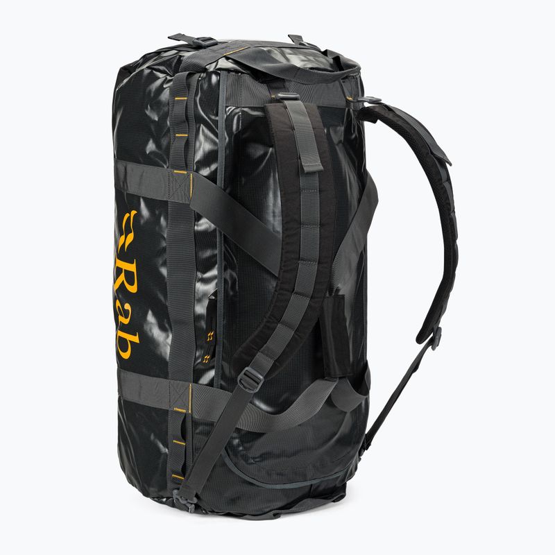 Rab Expedition Kitbag vyriškas kelioninis krepšys 80 l pilkos spalvos QP-09-GY-80 3