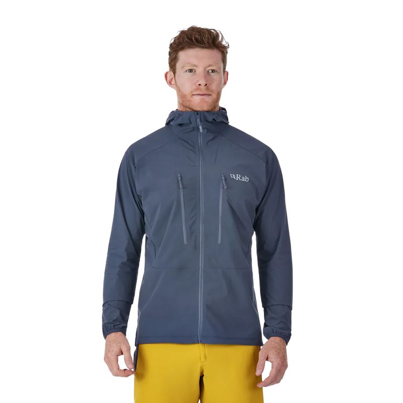 Vyriška softshell striukė Rab Borealis grey QWS-35-ST