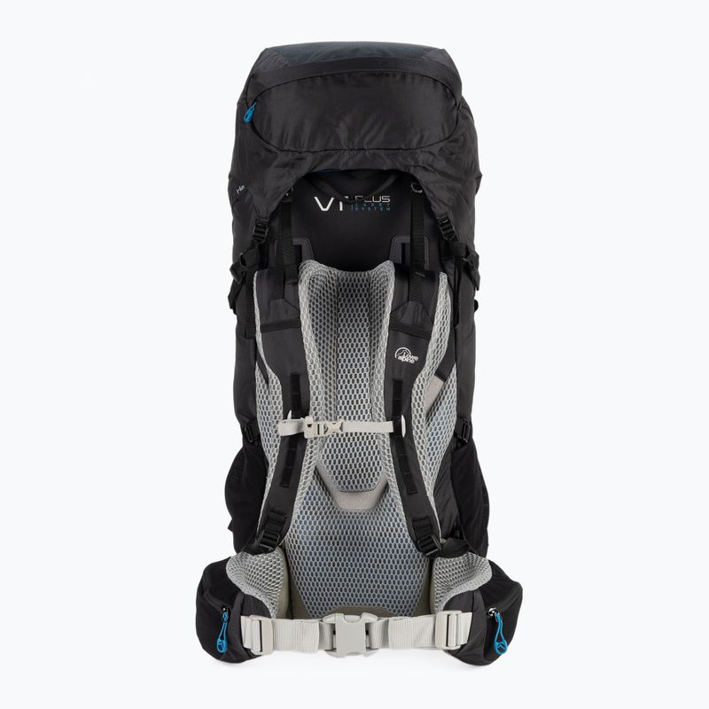 Lowe Alpine Manaslu 55:70 55+15 l vyriška trekingo kuprinė juoda FBQ-04-BL-55 3