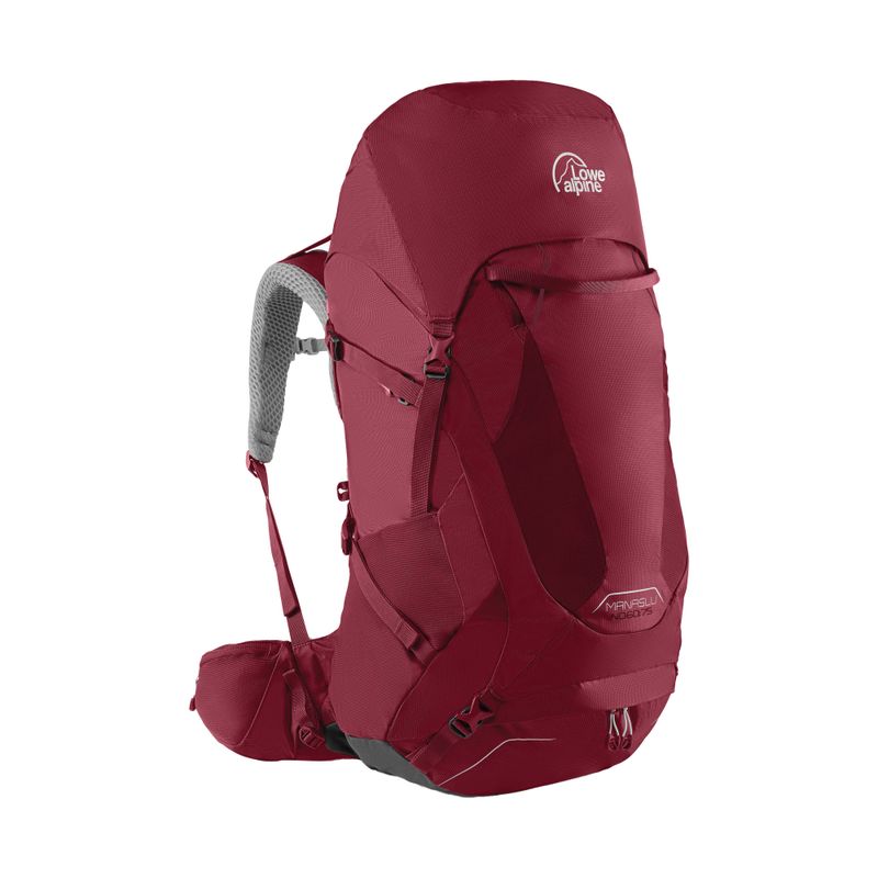 Moteriška trekingo kuprinė Lowe Alpine Manaslu ND 50+15 l kaštoninė FBQ-06-RA-50