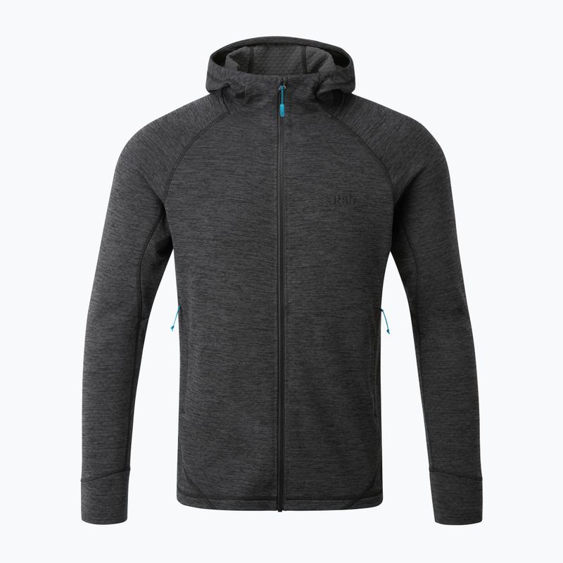 Vyriškas Rab Nexus fleece džemperis su gobtuvu black QFE-67-BL 2