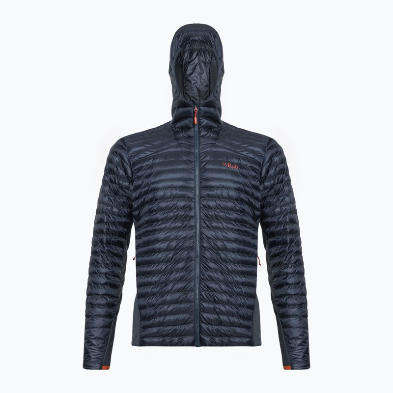 Rab Cirrus Flex 2.0 vyriška pūkinė striukė Grey QIO-68 3