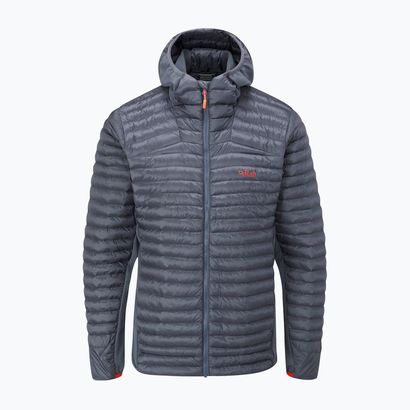 Rab Cirrus Flex 2.0 vyriška pūkinė striukė Grey QIO-68 6