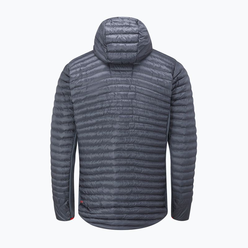 Rab Cirrus Flex 2.0 vyriška pūkinė striukė Grey QIO-68 7