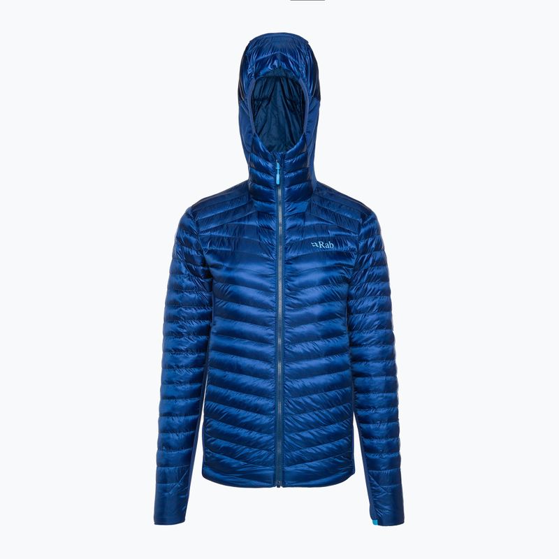 Moteriška pūkinė striukė Rab Cirrus Flex 2.0 Hoody blue QIO-69