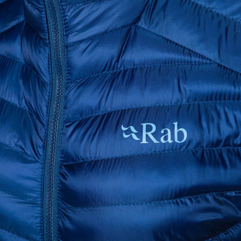 Moteriška pūkinė striukė Rab Cirrus Flex 2.0 Hoody blue QIO-69 3
