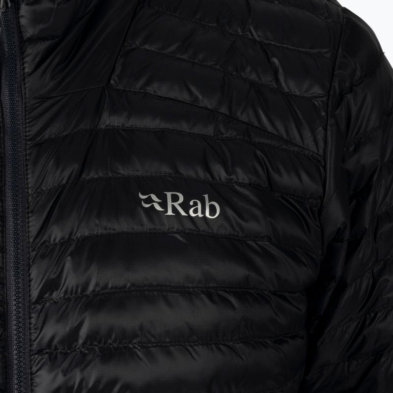 Rab Cirrus Flex 2.0 vyriška pūkinė striukė juoda QIO-74-BL-S 4