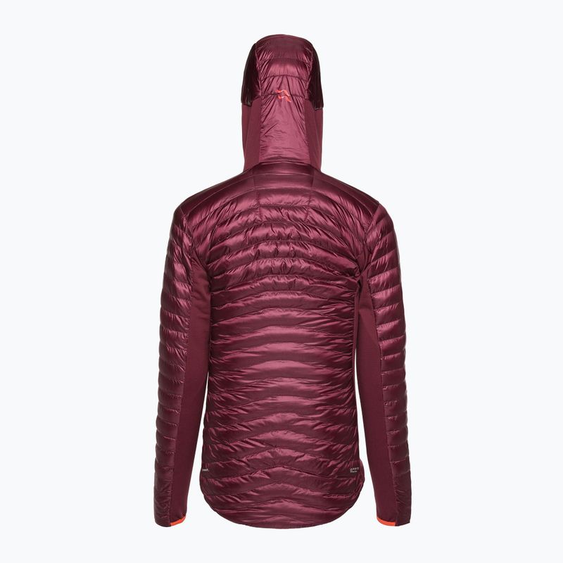 Moteriška pūkinė striukė Rab Cirrus Flex 2.0 Hoody kaštoninės spalvos QIO-69 3