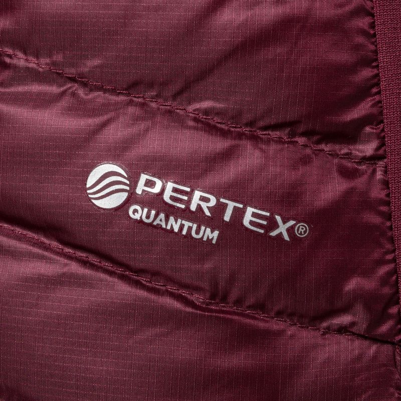 Moteriška pūkinė striukė Rab Cirrus Flex 2.0 Hoody kaštoninės spalvos QIO-69 5
